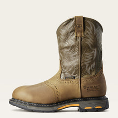 WorkHog Waterproof Composite Toe Work Boot Men - AGED BARK