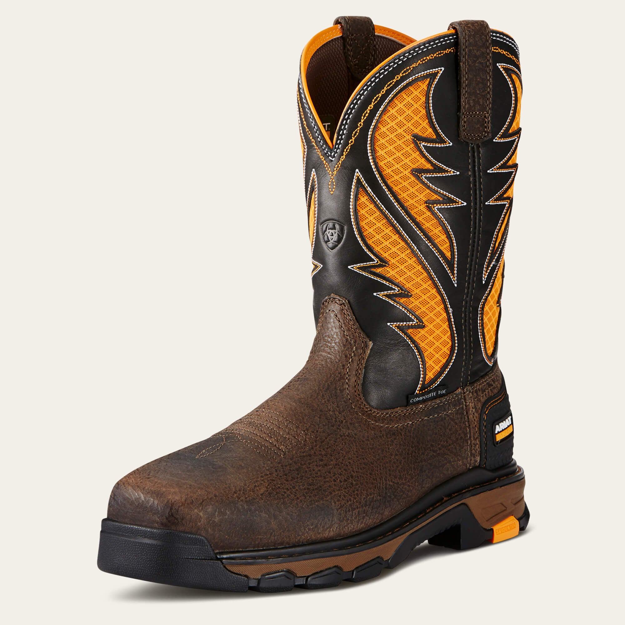 Intrepid VentTEK Composite Toe Work Boot Men - COCOA BROWN