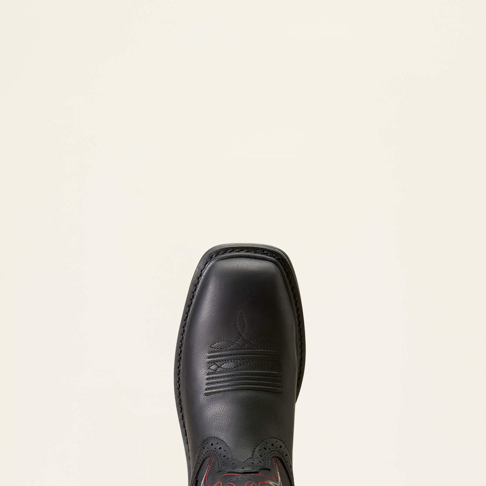 Sierra Shock Shield Steel Toe Work Boot Men - BLACK