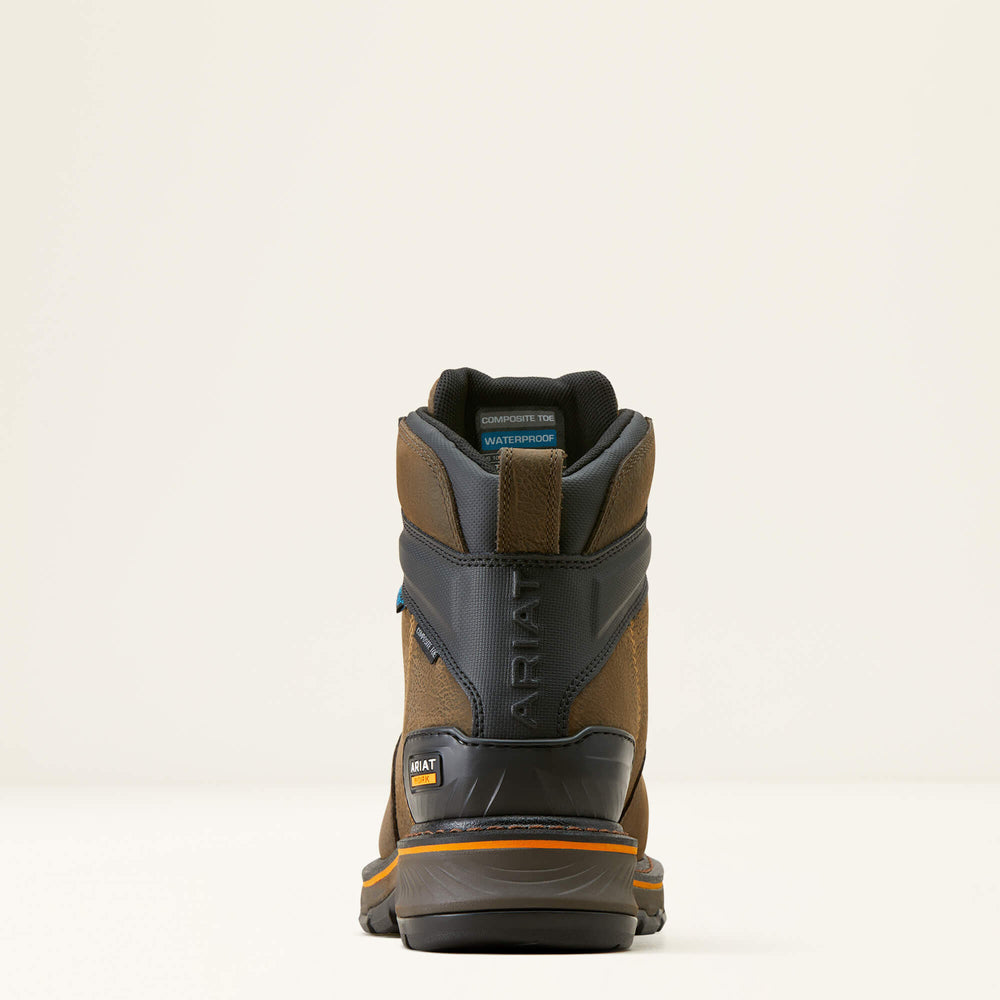 Stump Jumper 6" BOA Waterproof Composite Toe Work Boot Men - IRON COFFEE