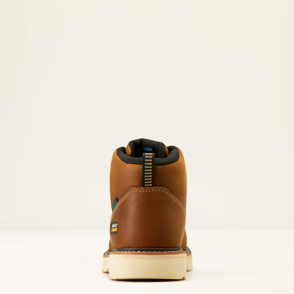 Rebar Lift Chukka Waterproof Work Boot Men - DISTRESSED BROWN