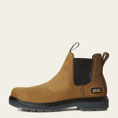Turbo Chelsea Waterproof Carbon Toe Work Boot Men - AGED BARK