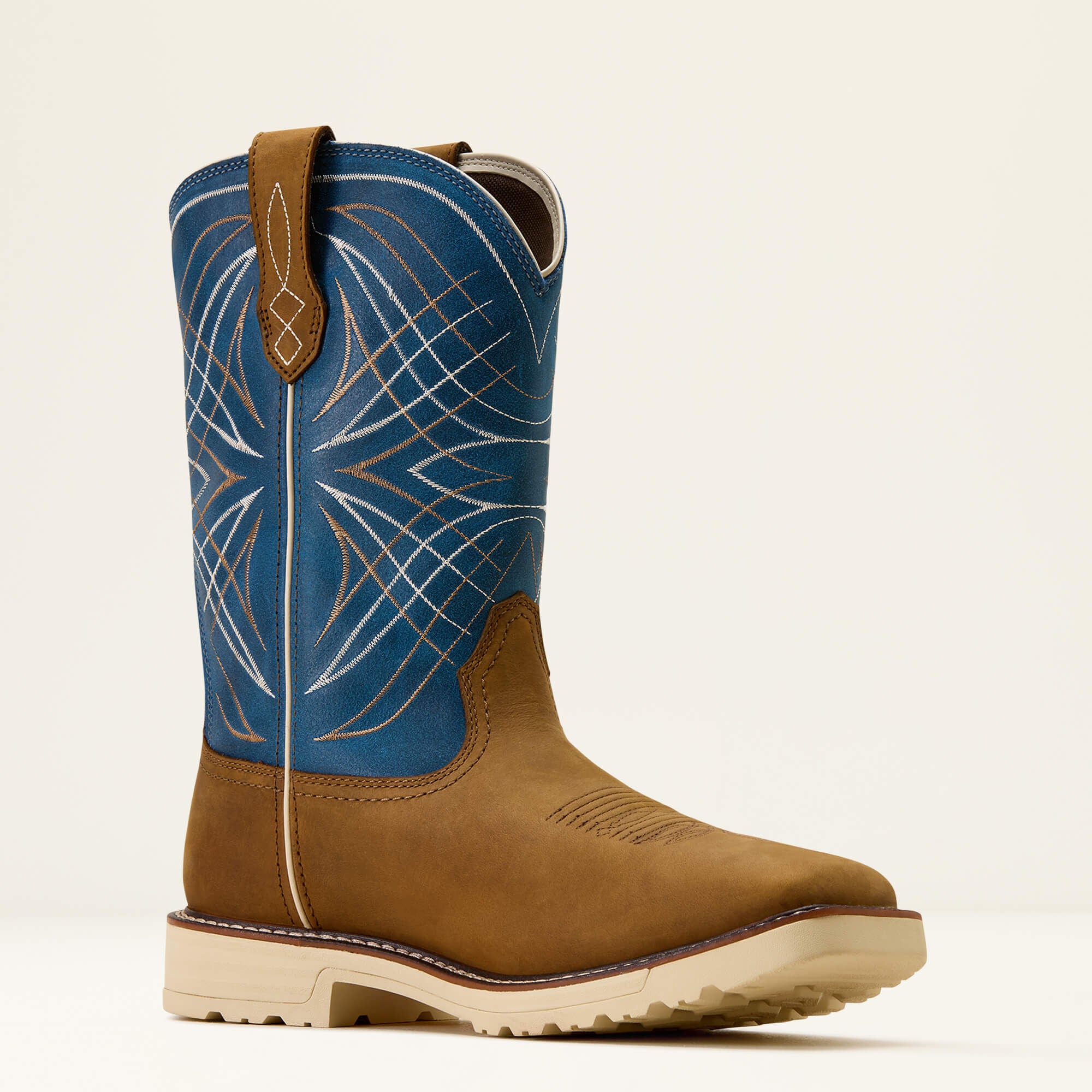 Activator Waterproof Work Boot Men - DUSTED BROWN/BASIN BLUE