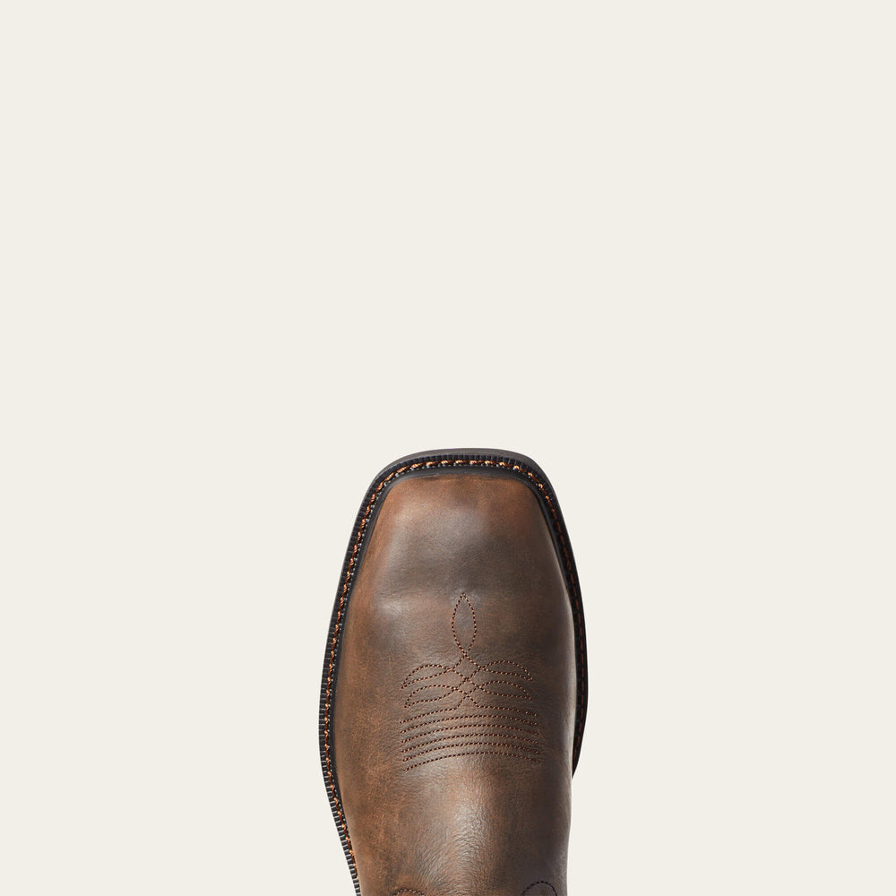 Groundwork Waterproof Steel Toe Work Boot Men - DARK BROWN