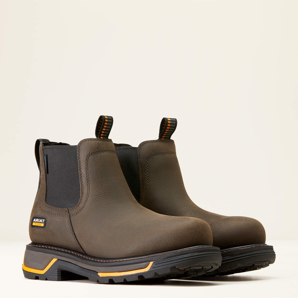 Big Rig Chelsea Waterproof Work Boot Men - IRON COFFEE