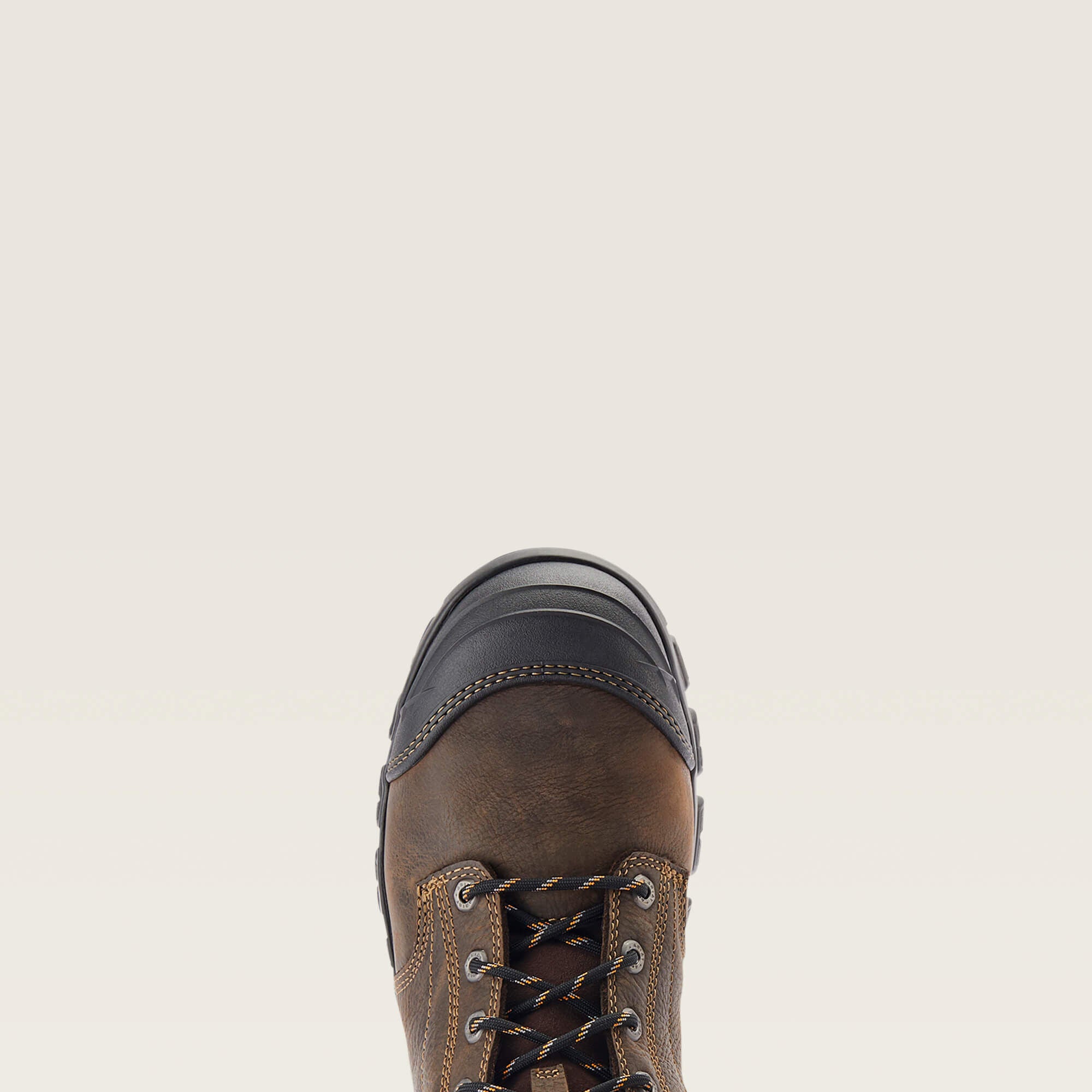 Treadfast 8" Waterproof Steel Toe Work Boot Men - DARK BROWN