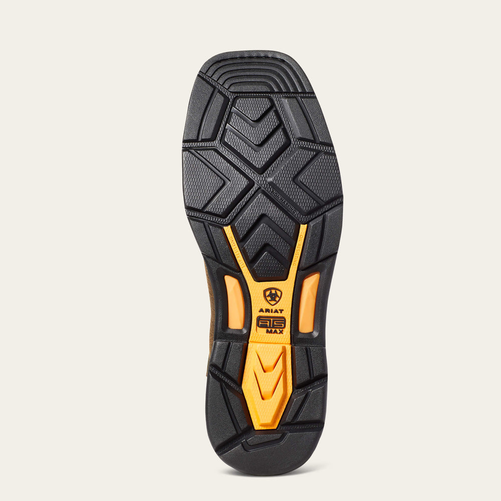WorkHog XT VentTEK Waterproof Work Boot Men - RYE BROWN