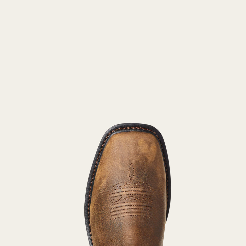 WorkHog XT VentTEK Waterproof Work Boot Men - RYE BROWN