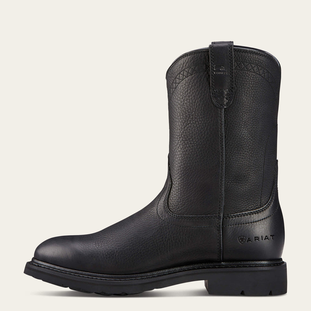 Sierra Work Boot Men - BLACK