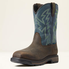 WorkHog XT BOA Waterproof Carbon Toe Work Boot Men - BRUIN BROWN