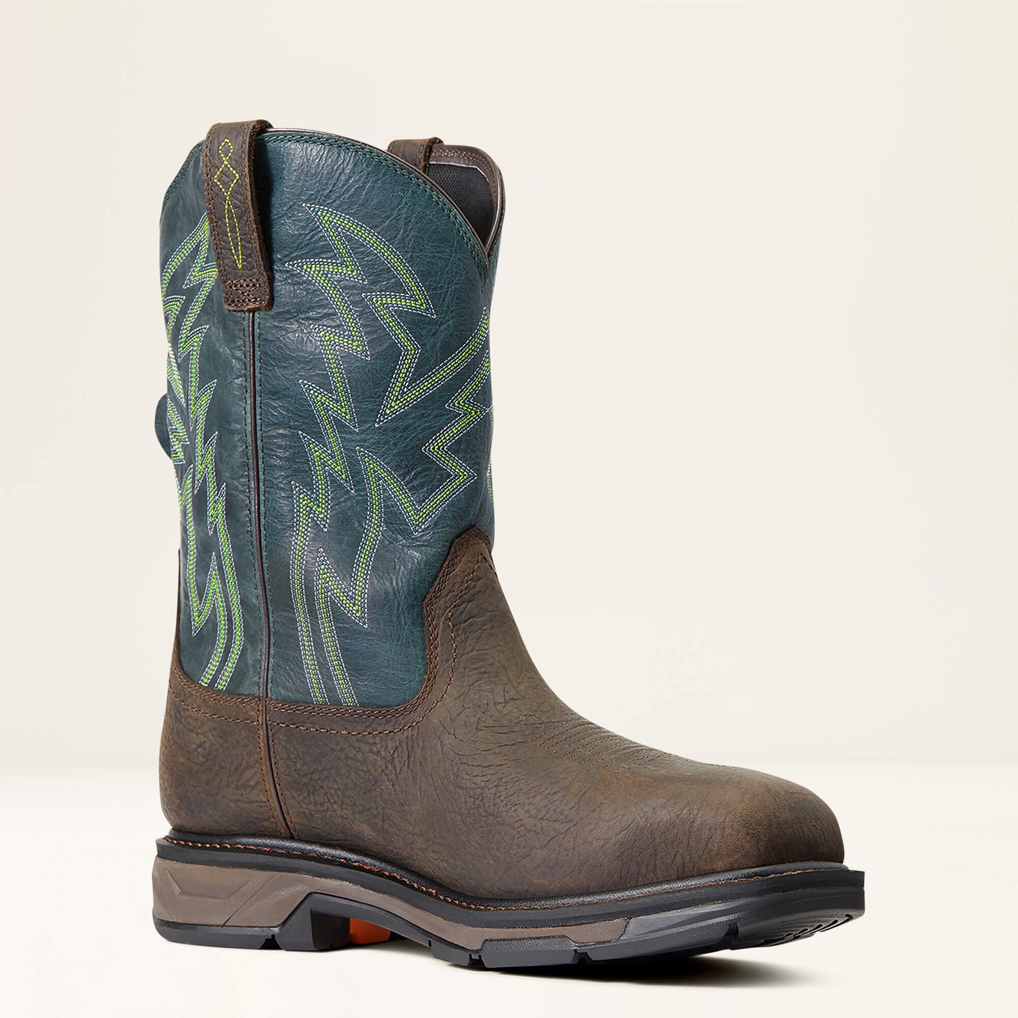 WorkHog XT BOA Waterproof Carbon Toe Work Boot Men - BRUIN BROWN