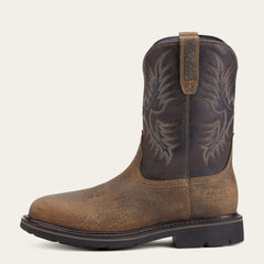 Sierra Puncture Resistant Steel Toe Work Boot Men - EARTH