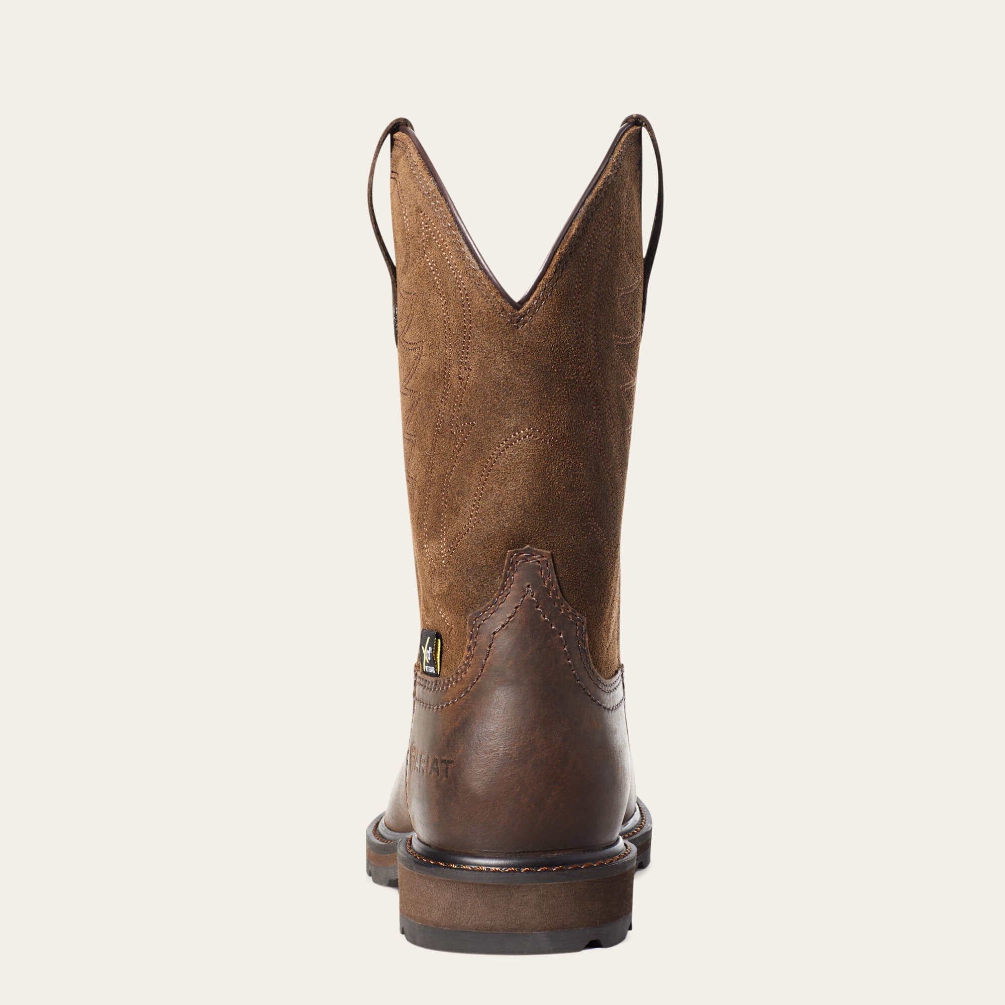 Groundbreaker MetGuard Steel Toe Work Boot Men - BROWN
