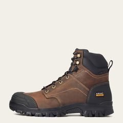 Treadfast 6" Steel Toe Work Boot Men - DISTRESSED BROWN