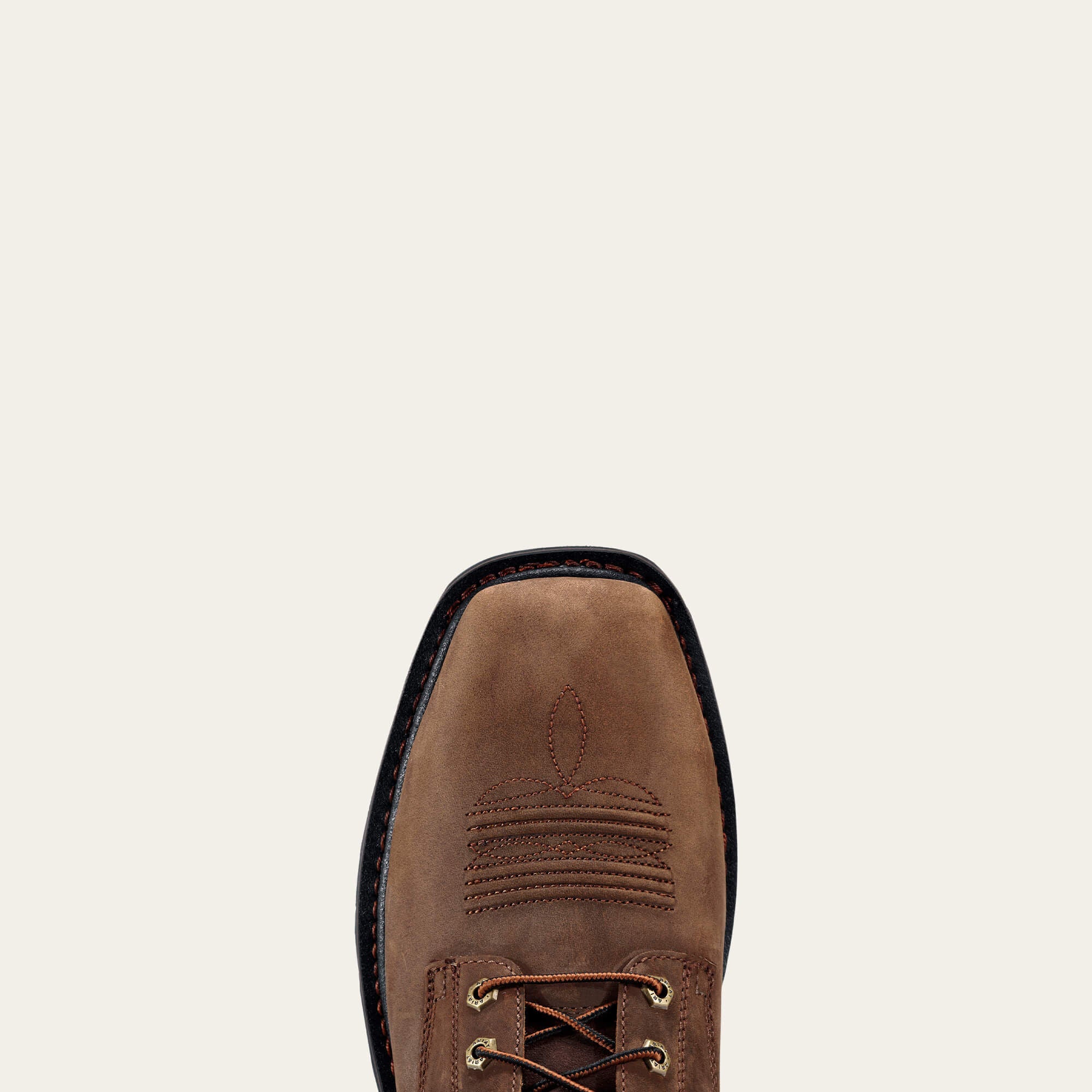 Cascade 8" Wide Square Toe Work Boot Men - ALAMO BROWN