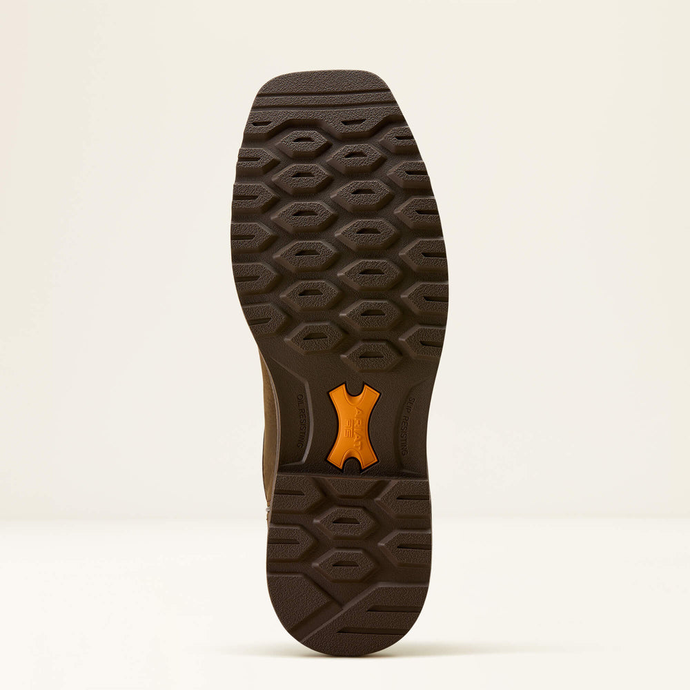 Activator Waterproof Work Boot Men - DARK BROWN/GREEN
