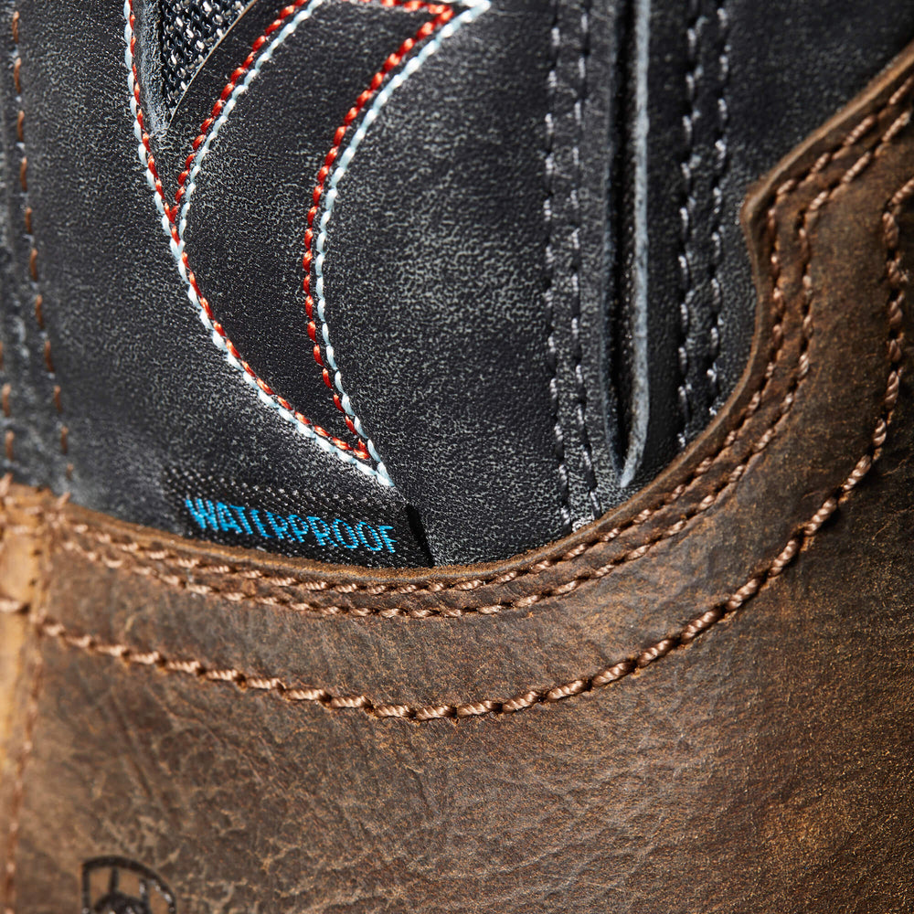 WorkHog XT VentTEK Waterproof Carbon Toe Work Boot Men - RYE BROWN