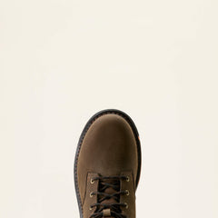 Big Rig 8" Waterproof Composite Toe Work Boot Men - IRON COFFEE