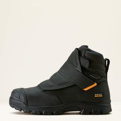 Treadfast Temper 6" CSA Waterproof Metguard Composite Toe Work Boot Men - BLACK
