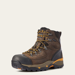 Endeavor 6" Waterproof Work Boot Men - CHOCOLATE BROWN