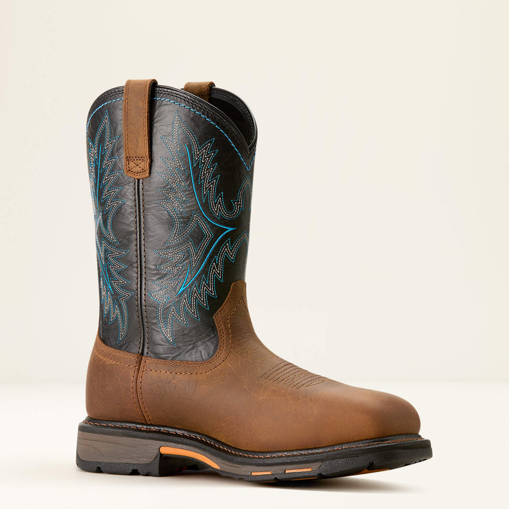 WorkHog CSA Waterproof Composite Toe Work Boot Men - TUMBLED BARK/TWILIGHT