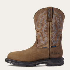 WorkHog XT Waterproof Carbon Toe Work Boot Men - DISTRESSED BROWN