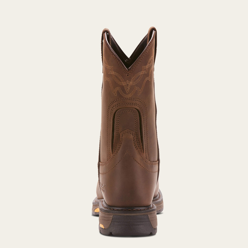 WorkHog Waterproof Work Boot Men - OILY DISTRESSED BROWN