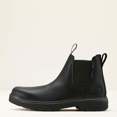 Turbo Chelsea CSA Waterproof Carbon Toe Work Boot Men - ALL BLACK