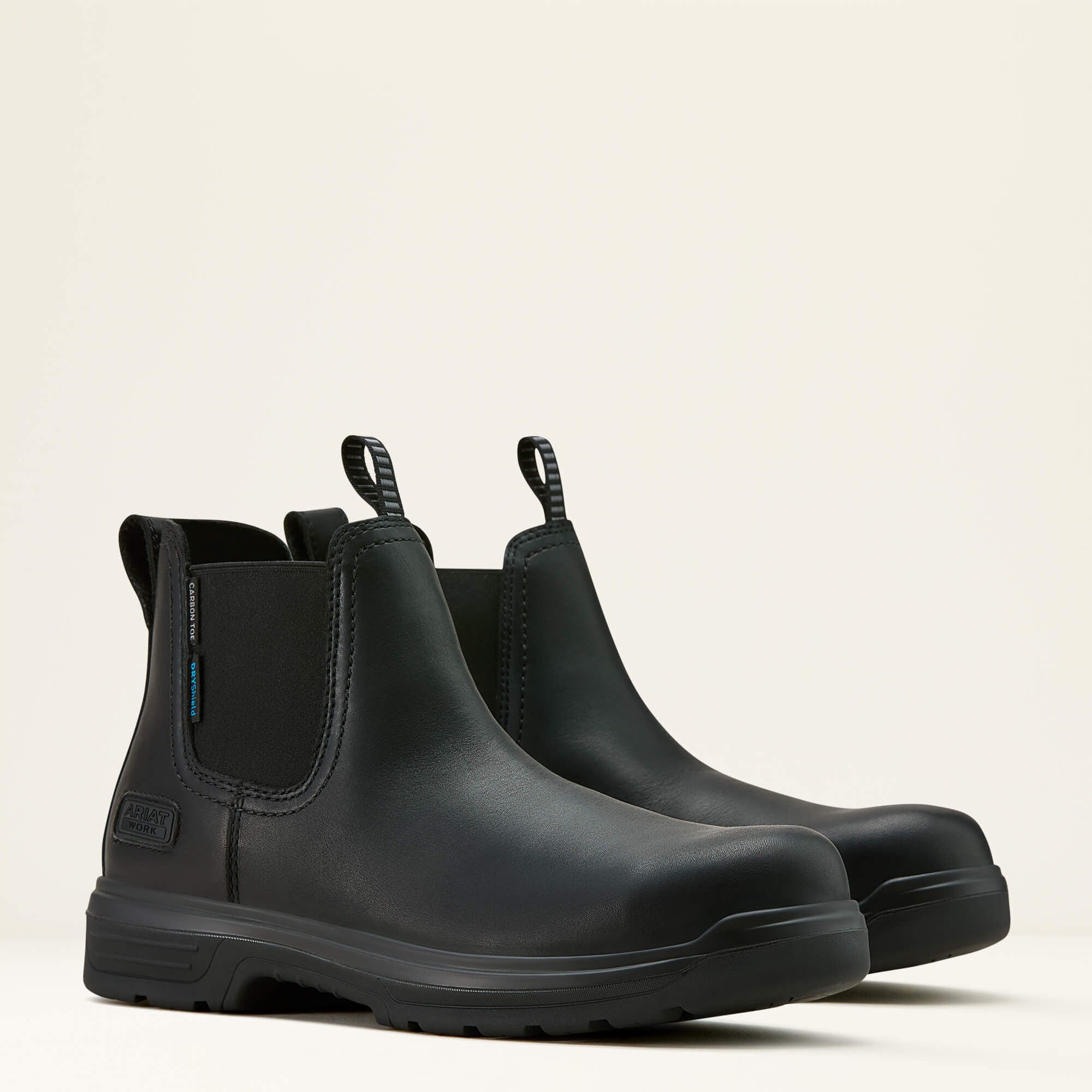 Turbo Chelsea CSA Waterproof Carbon Toe Work Boot Men - ALL BLACK