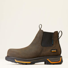 Big Rig Chelsea Waterproof Composite Toe Work Boot Men - IRON COFFEE