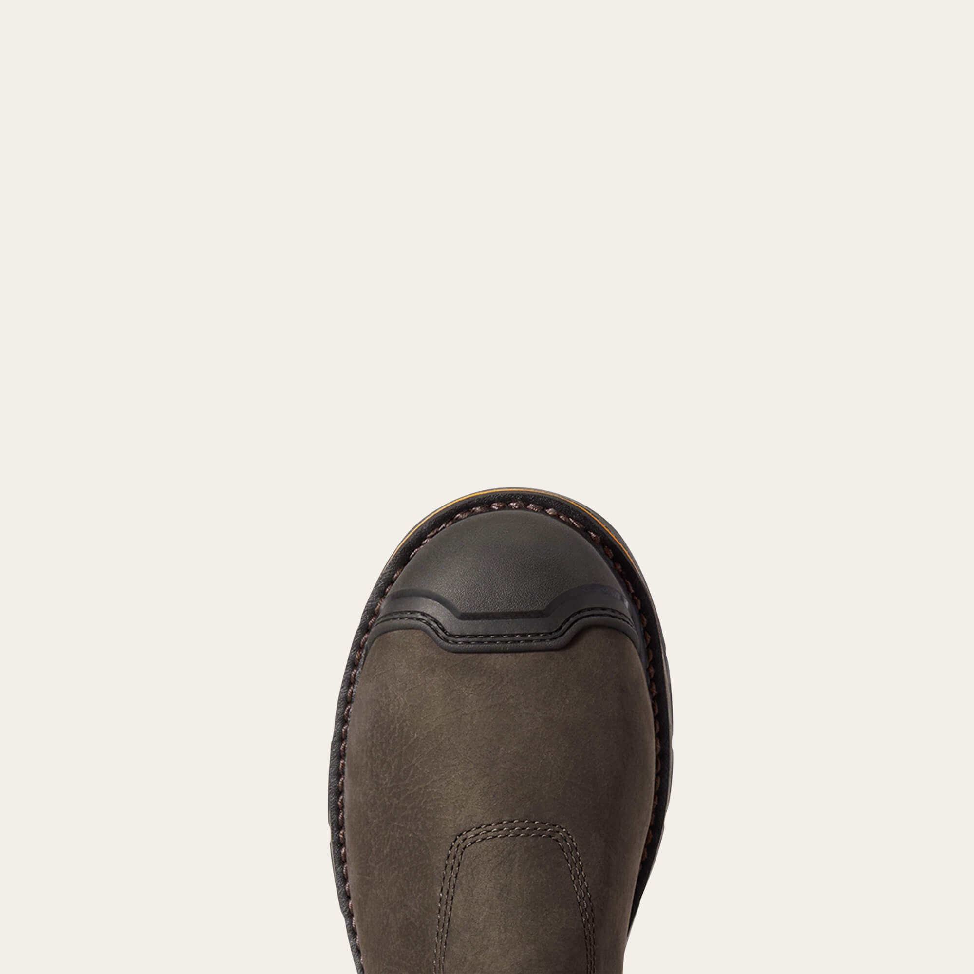 Stump Jumper Pull-On Waterproof Composite Toe Work Boot Men - IRON COFFEE