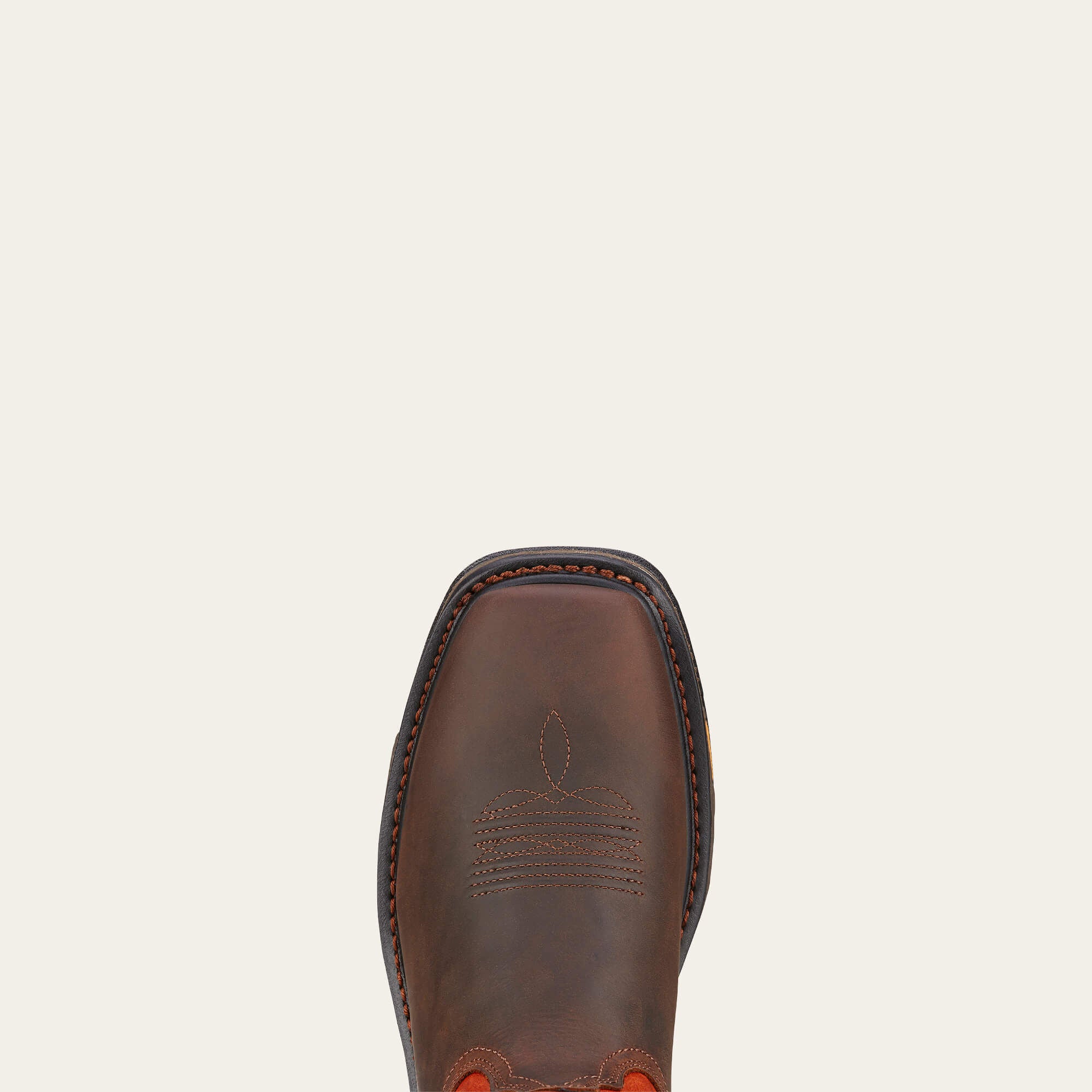 WorkHog Wide Square Toe Work Boot Men - DARK EARTH