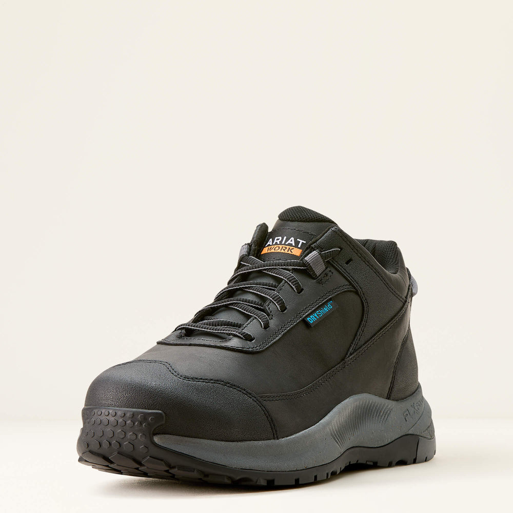 Outpace Shift Waterproof Composite Toe Work Shoe Men - BLACK