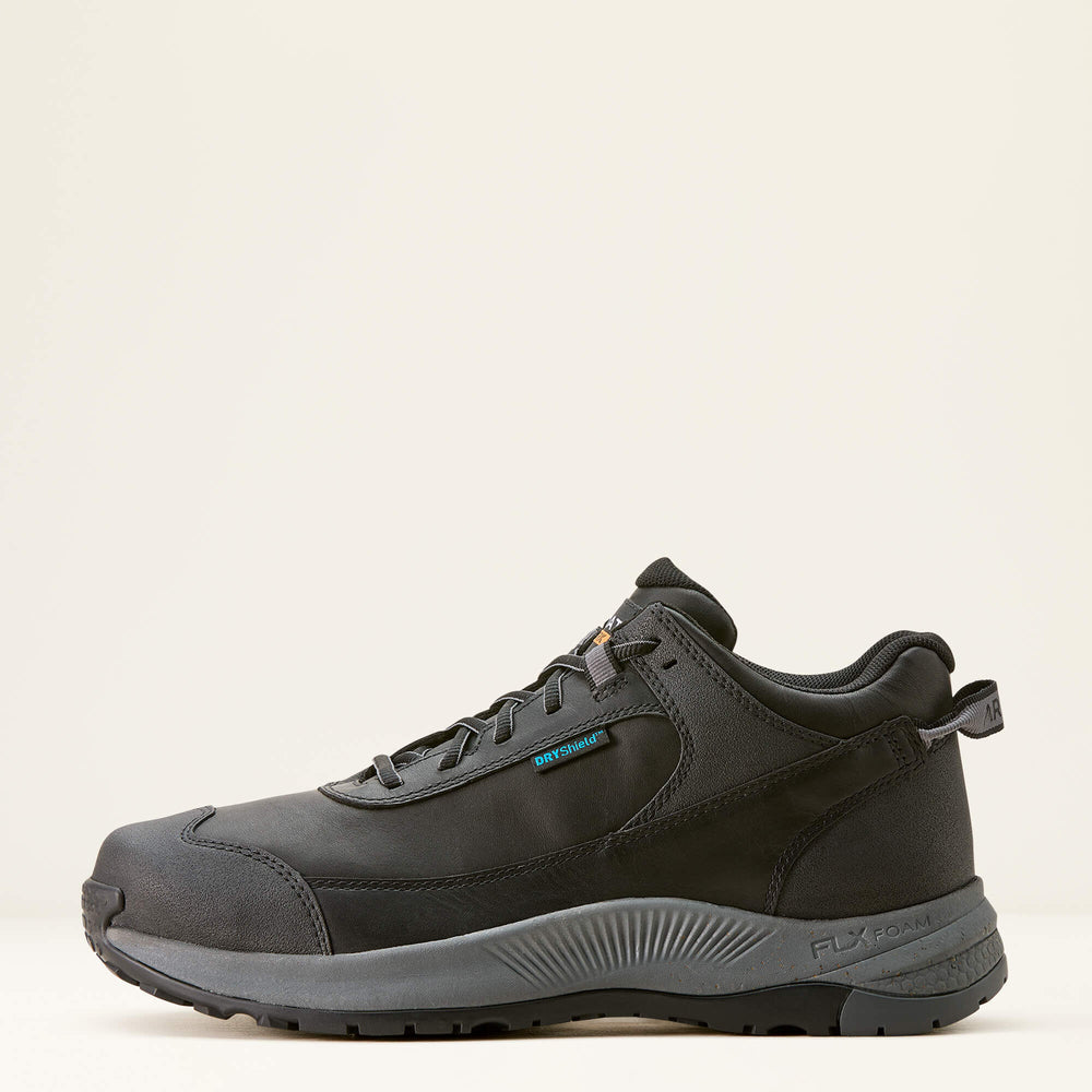 Outpace Shift Waterproof Composite Toe Work Shoe Men - BLACK