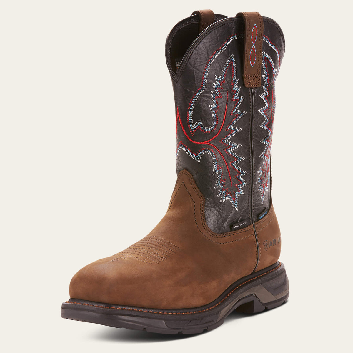 WorkHog XT Waterproof Carbon Toe Work Boot Men - OILY DISTRESSED BROWN