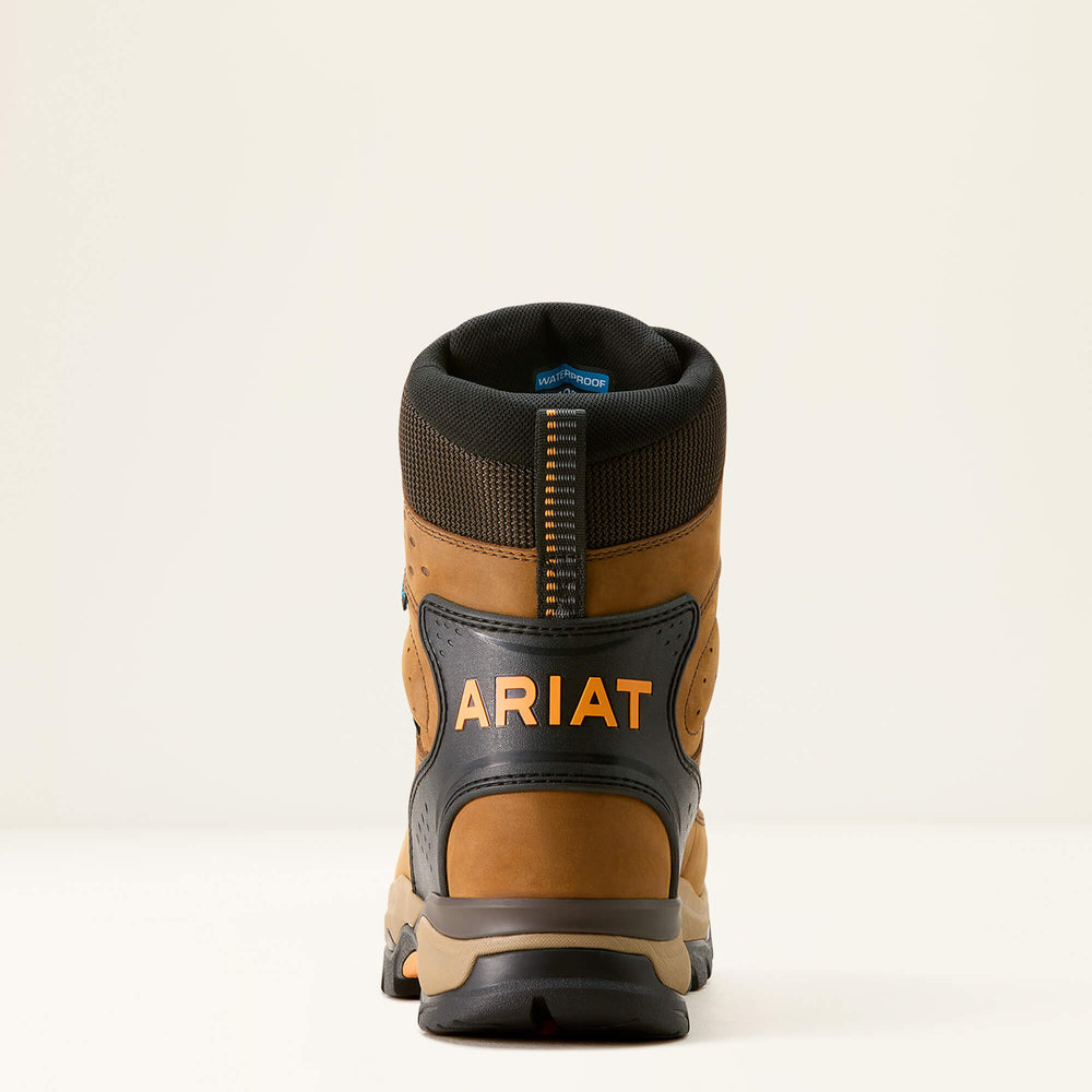 Endeavor 8" Waterproof Insulated Work Boot Men - DUSTED BROWN