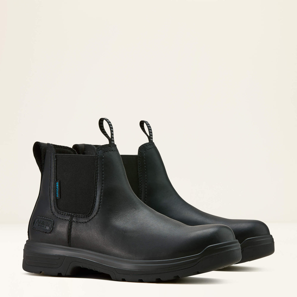 Turbo Chelsea Waterproof Work Boot Men - ALL BLACK