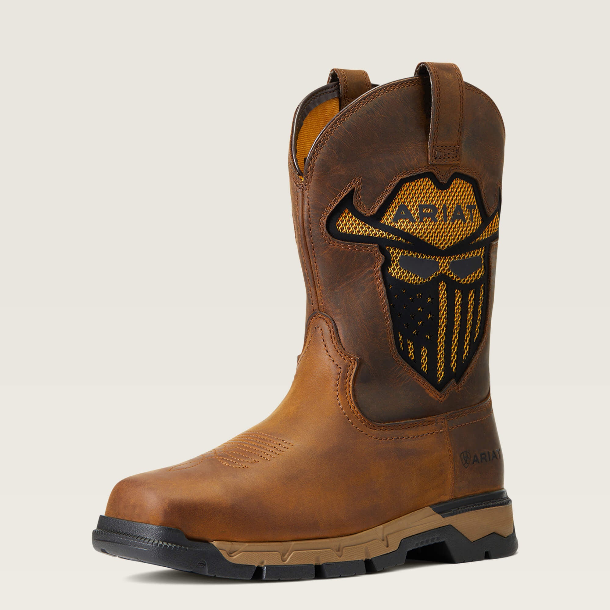 Rebar Flex Western VentTEK Incognito Work Boot Men - DARK EARTH