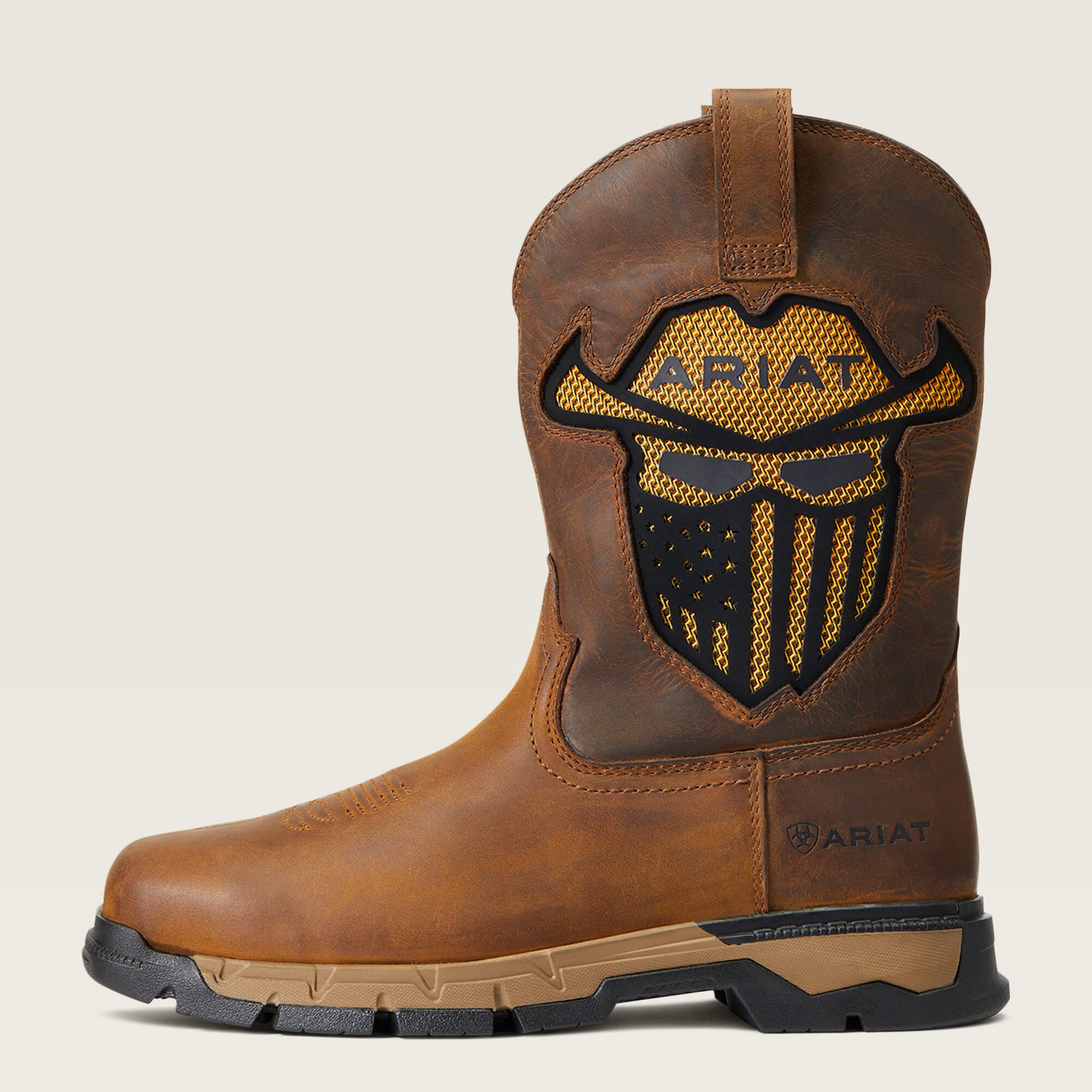 Rebar Flex Western VentTEK Incognito Work Boot Men - DARK EARTH
