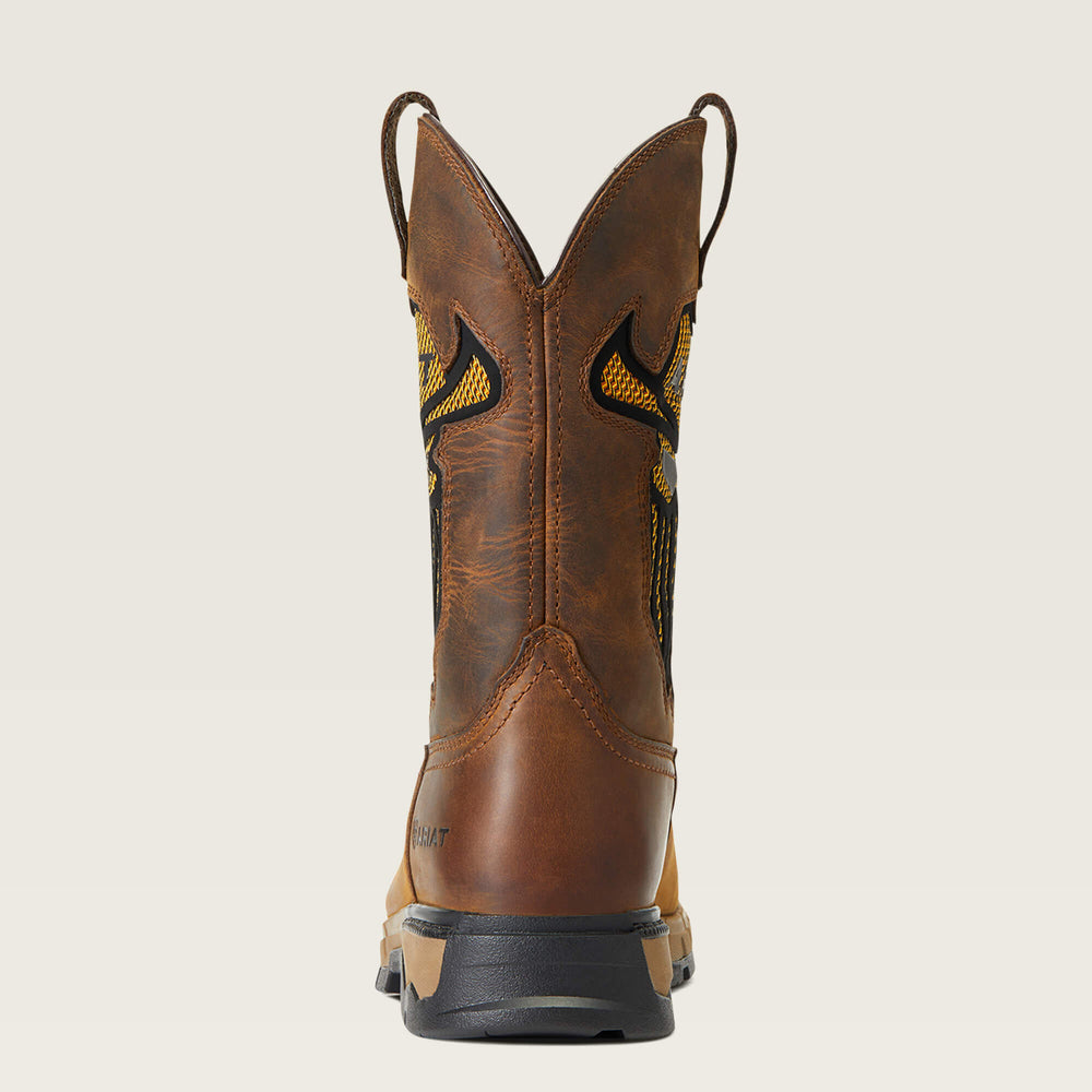 Rebar Flex Western VentTEK Incognito Work Boot Men - DARK EARTH