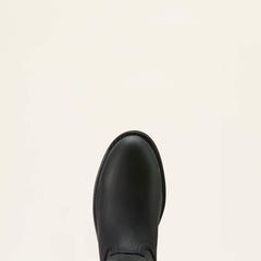 Sierra Waterproof Roper Toe Steel Toe Work Boot Men - BLACK