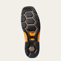 OverDrive Wide Square Toe Composite Toe Work Boot Men - ALAMO BROWN
