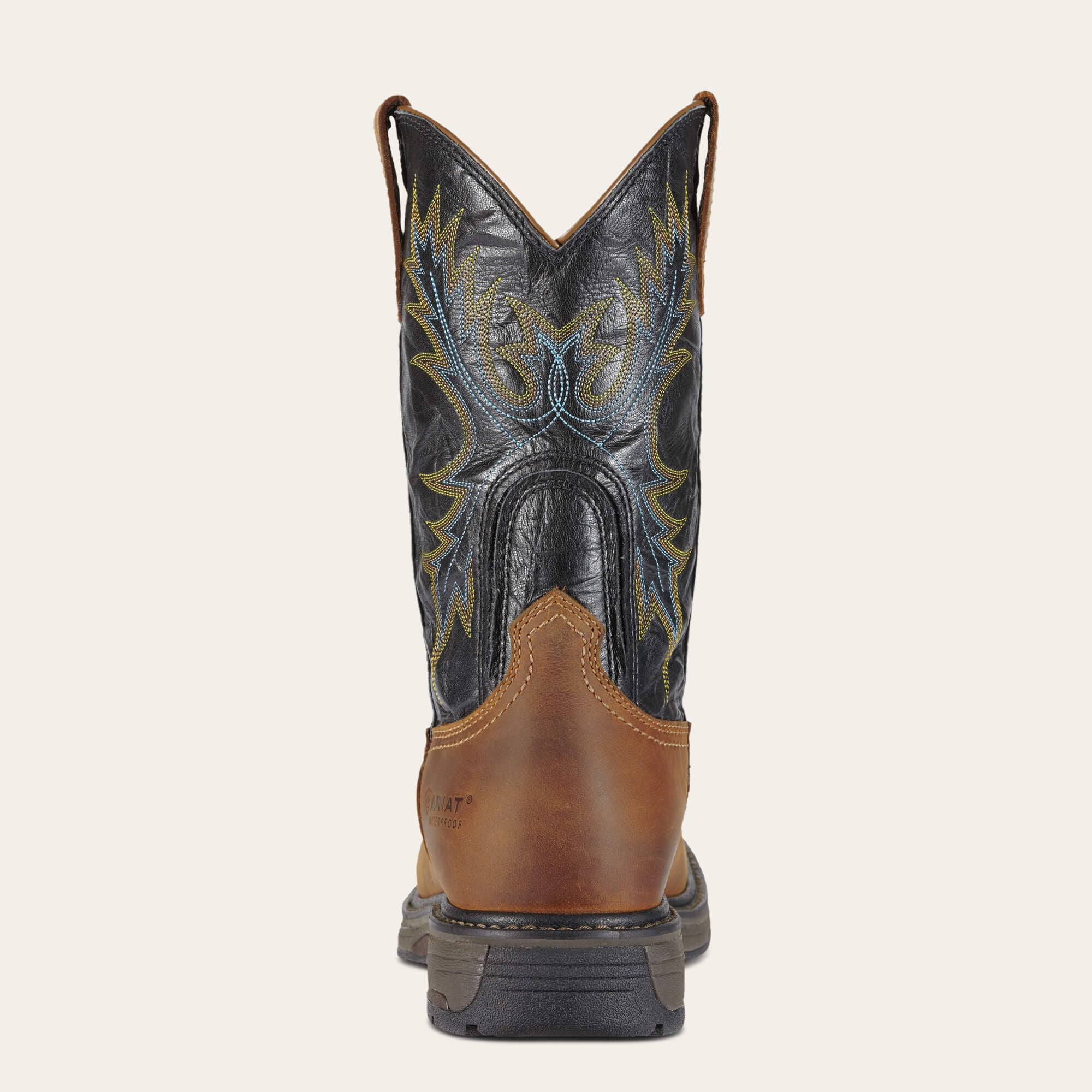 WorkHog Wide Square Toe Waterproof Steel Toe Work Boot Men - AGED BARK