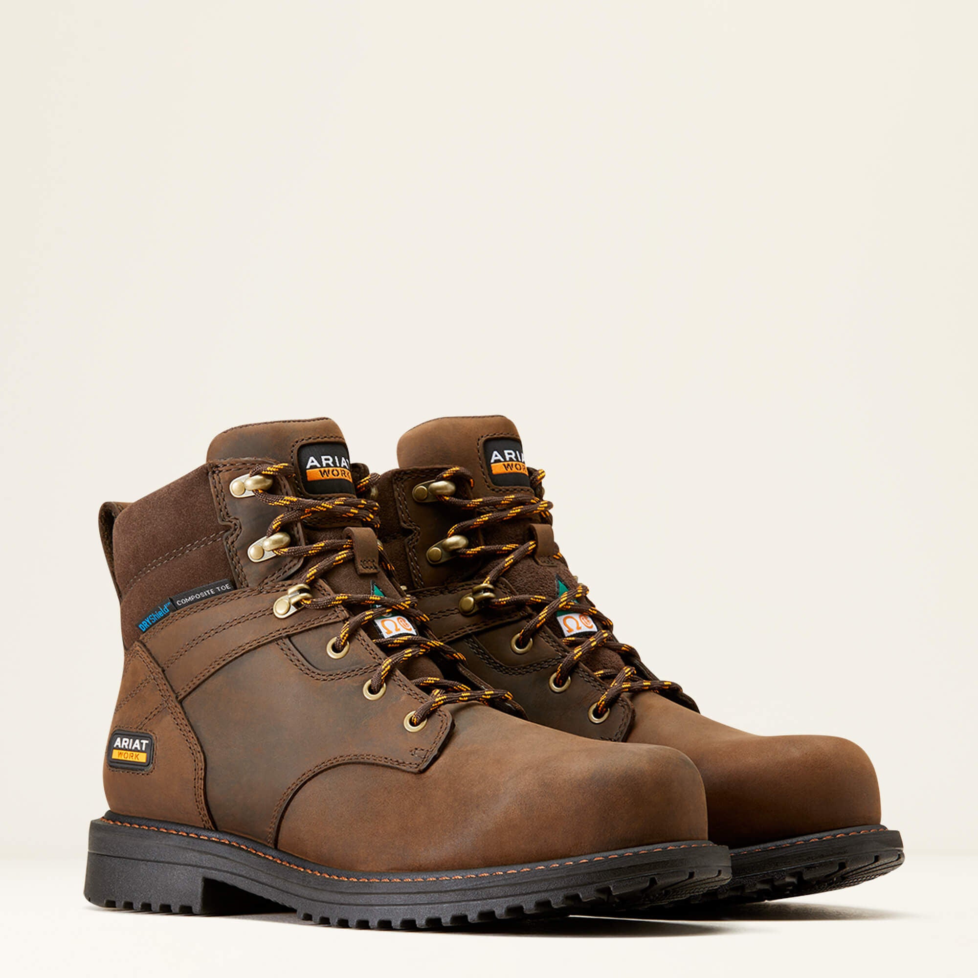 RigTEK 6" CSA Waterproof Composite Toe Work Boot Men - OILY DISTRESSED BROWN/OILY DISTRESSED BR