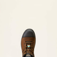 Turbo Outlaw 6" CSA Waterproof Carbon Toe Work Boot Men - RICH BROWN