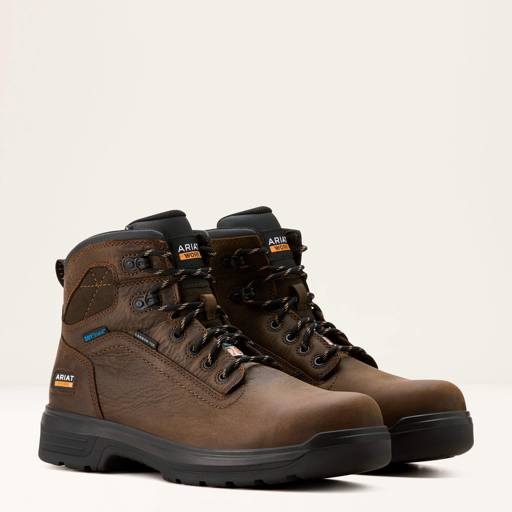 Turbo 6" CSA Waterproof Carbon Toe Work Boot Men - RICH BROWN