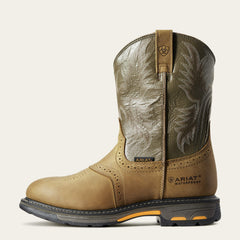 WorkHog Waterproof Work Boot Men - AGED BARK