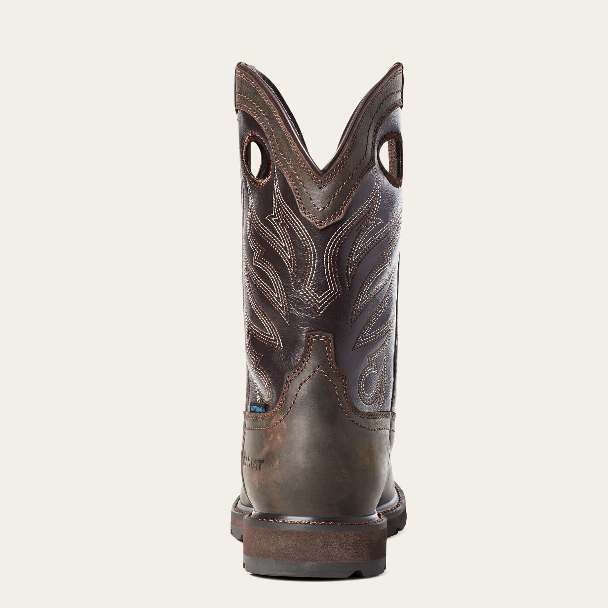 Groundwork Waterproof Work Boot Men - DARK BROWN