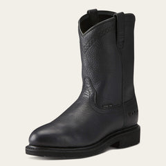 Sierra Steel Toe Work Boot Men - BLACK