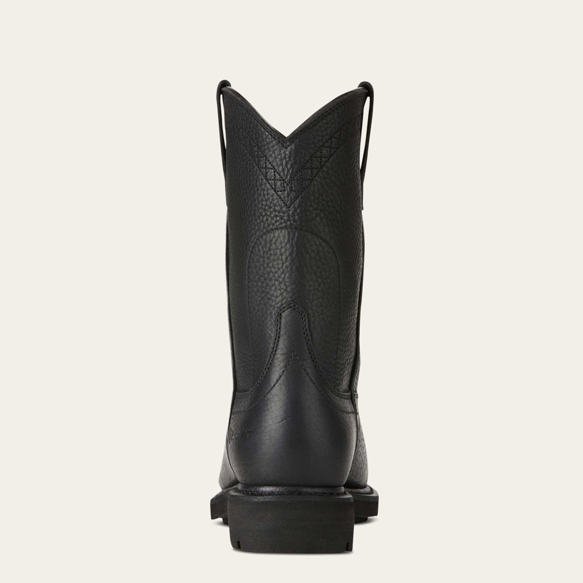 Sierra Steel Toe Work Boot Men - BLACK